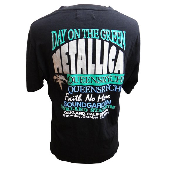 100% Authentic Fear of God Metallica World Tour 1991 Large Size Rare T-Shirt - Picture 2 of 6